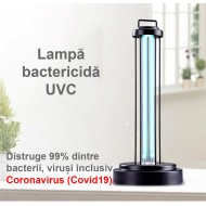 Lampa Bactericida UVC, ultraviolete, 38W, carcasa  metalica