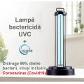 Lampa UVC - bactericida ultraviolete + ozon 38W metalica UV-C