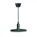 Pendul cu LED Negru, 32W  Alb Rece 