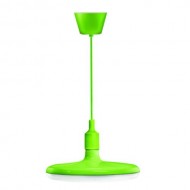 Pendul cu LED Verde, 32W  Alb Cald