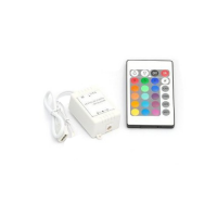 CONTROLLER RGB 3X4A, RF TELECOMANDA 24 TASTE