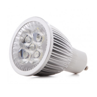 SPOT LED GU10 3W ALB RECE