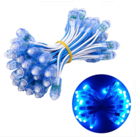 PUNCH LED 9MM 5V ALBASTRU M9-CB